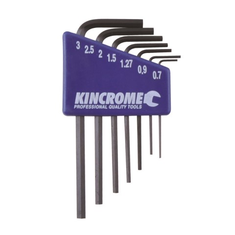 KINCROME MINI HEX KEY WRENCH SET 7PCE M 