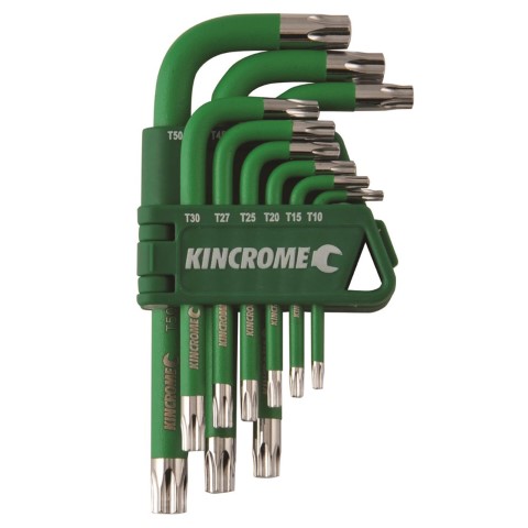 KINCROME KEY WRENCH SET 9PC TORX SHORT 