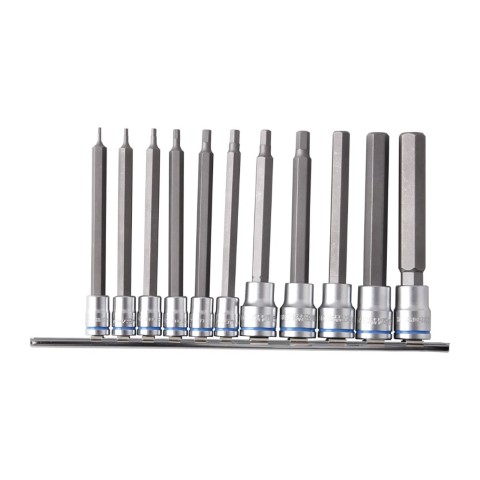 KINCROME HEX SOCKET SET 11PC MET 100MM 