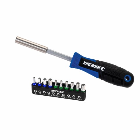 KINCROME 11PCE HEX & TORX BIT SET 