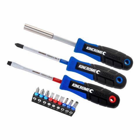 KINCROME S/DRIVER SET TORQUEMASTER 12P 