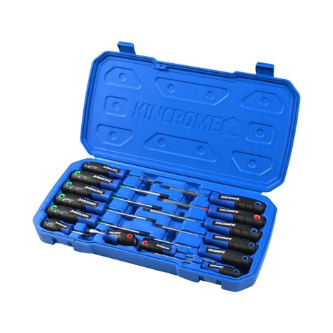 KINCROME - SCREW DRIVER SET TORQUEMASTER 14P 