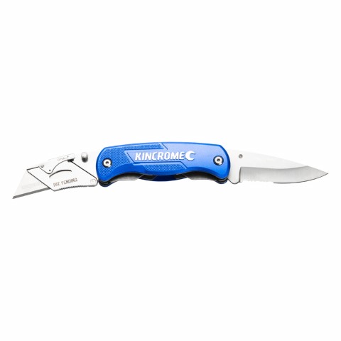 KINCROME FOLDING UTILITY TWIN BLADE 