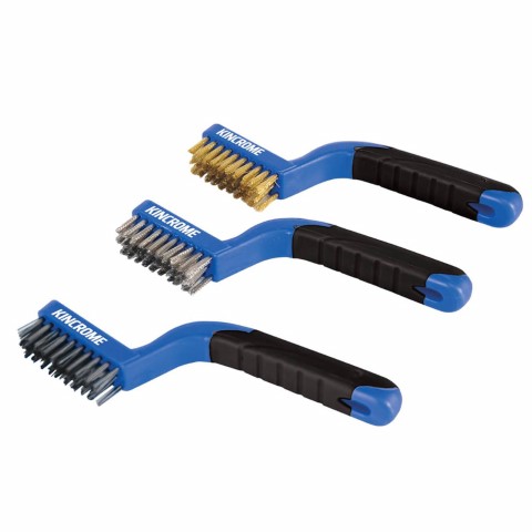 KINCROME WIRE BRUSH SET MEDIUM 3 PIECE 