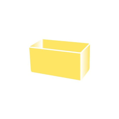 KINCROME KIN-MEDIUM YELLOW TRAY 
