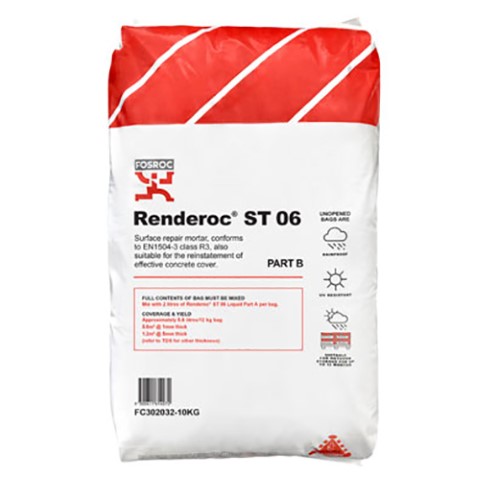 FOSROC RENDEROC ST 06 POWDER PART B 10KG 