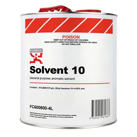 FOSROC SOLVENT 10 4L  