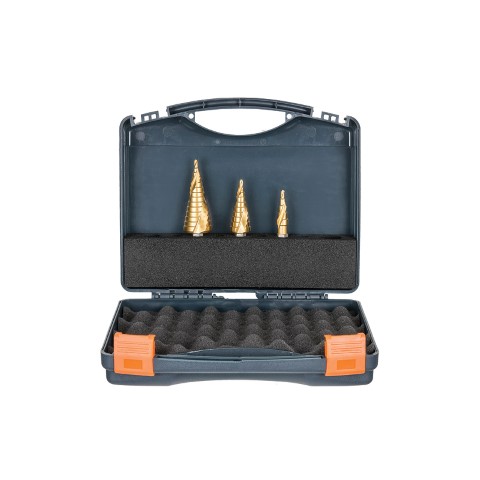 VERSADRIVE STEP DRILL BIT SET: 12 22 30MM 